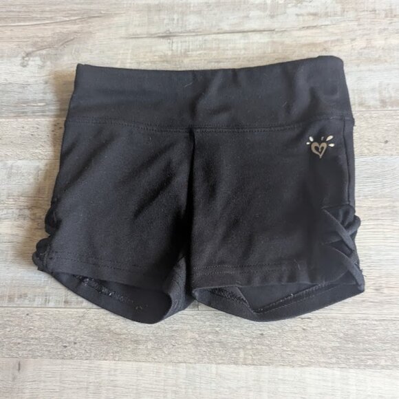 🖤 Bundle of 3 Black Dance Shorts – Justice & All In Motion – Size 6/7 🖤 - Picture 4 of 8